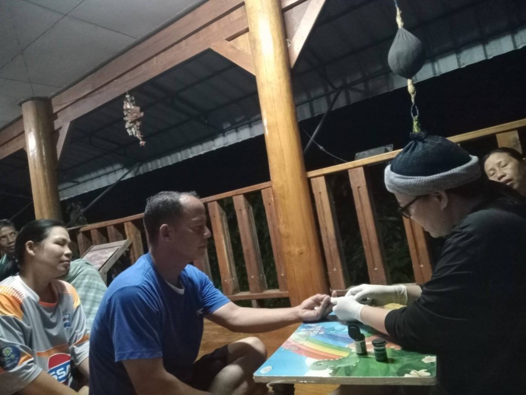 14-18 ตค. 67 อาสาสมัครสาธารณสุขหมู่ที่ 3 บ้านป่าไร่เหนือ รณรงค์คัดกรองกลุ่มเสี่ยงโรคความดันโลหิตสูงและโรคเบาหวาน ในประชากรอายุ 35 ปีขึ้นไป