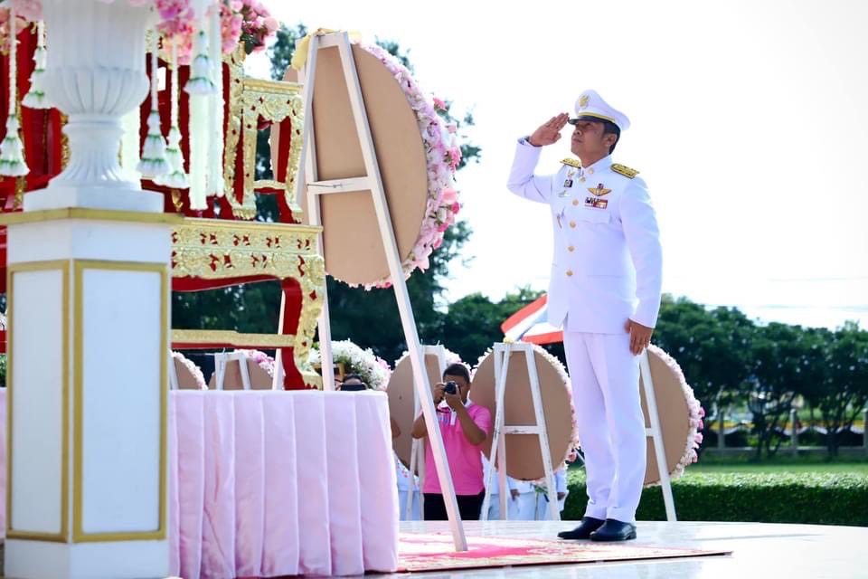 ปลัดองค์การบริหารส่วนจังหวัดตาก เข้าร่วมพิธีวางพวงมาลา เนื่องในวันปิยมหาราช