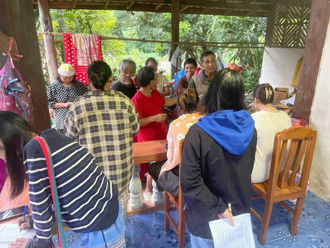 19-20 ตค. 67 อาสาสมัครสาธารณสุข หมู่ที่ 2 บ้านตีนธาตุ คัดกรองกลุ่มเสี่ยงโรคความดันโลหิตสูงและโรคเบาหวาน ในประชากรอายุ 35