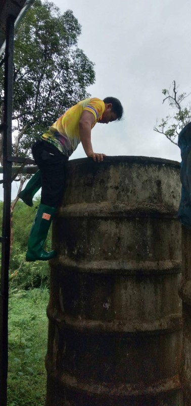 รณรงค์สำรวจลูกน้้ำยุงลาย