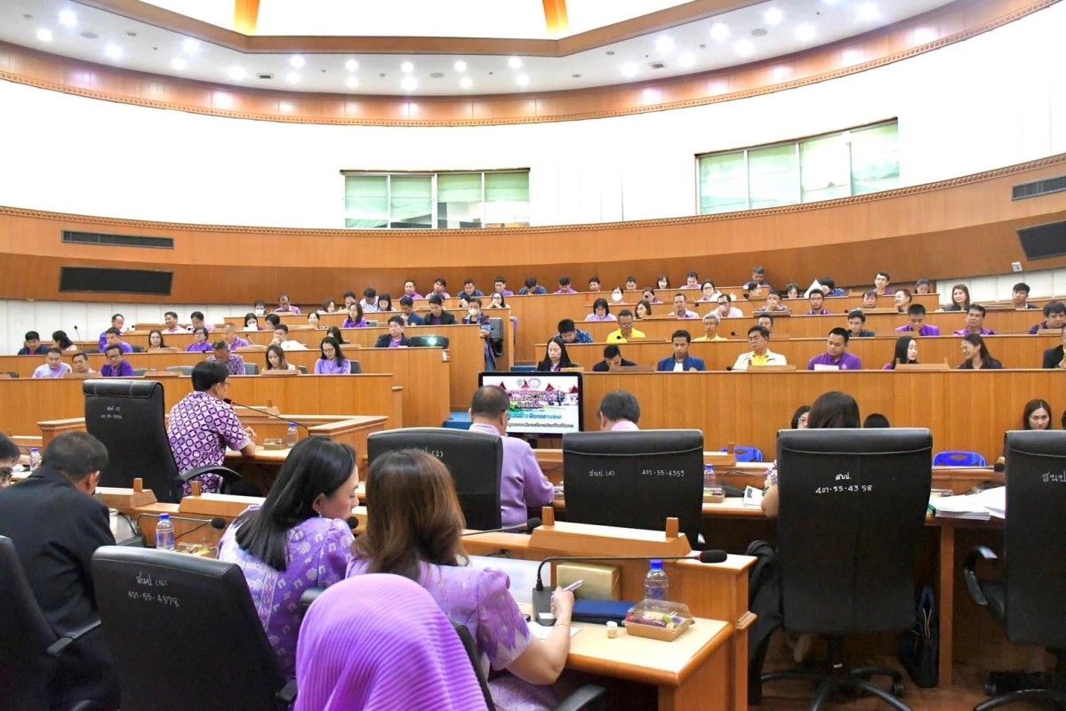 ศูนย์ประสานงานการเลือกตั้งนายกองค์การบริหารส่วนจังหวัดตาก จัดการประชุมชี้แจงและเตรียมความพร้อมการจัดการเลือกตั้งนายกองค์การบริหารส่วนจังหวัดตากสำหรับการปฏิบัติงานของอำเภอ