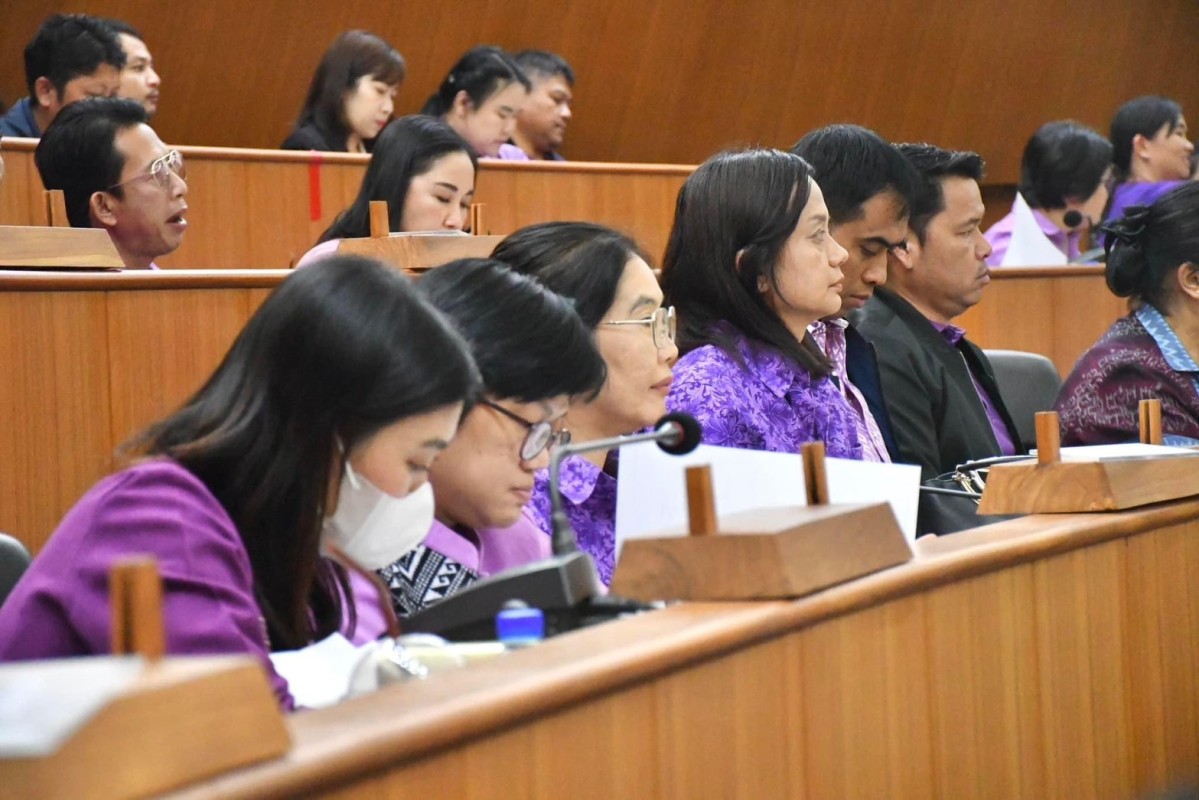 ศูนย์ประสานงานการเลือกตั้งนายกองค์การบริหารส่วนจังหวัดตาก จัดการประชุมชี้แจงและเตรียมความพร้อมการจัดการเลือกตั้งนายกองค์การบริหารส่วนจังหวัดตากสำหรับการปฏิบัติงานของอำเภอ