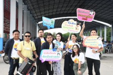 ฝ่ายประชาสัมพันธ์ อบจ.ตาก บุกตลาดนัดองค์การบริหารส่วนตำบลแม่ท้อ!!!