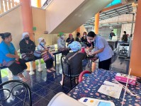 17-18 ธ.ค67 รพ.สต.บ้านสันป่าไร่ เจาะเลือด(screening lab)ผู้ป่วย NCD กลุ่ม 3 โรคความดันโลหิตสูง และกลุ่มสงสัยป่วยจากการคัดกรองประจำปี  อมทั้งตรวจปัสสาวะ , ตรวจคลื่นไฟฟ้าหัวใจ(EKG) , วัดรอบเอว , ยืนยันตัวตน(Authen)