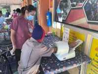 17-18 ธ.ค67 รพ.สต.บ้านสันป่าไร่ เจาะเลือด(screening lab)ผู้ป่วย NCD กลุ่ม 3 โรคความดันโลหิตสูง และกลุ่มสงสัยป่วยจากการคัดกรองประจำปี  อมทั้งตรวจปัสสาวะ , ตรวจคลื่นไฟฟ้าหัวใจ(EKG) , วัดรอบเอว , ยืนยันตัวตน(Authen)