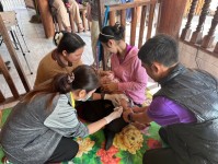 9 ม.ค.68 รพ.สต.บ้านสันป่าไร่ ออกหน่วยฉีดวัคซีนเด็ก อายุ 2 เดือน ถึง 4 ปี หมู่ 6 บ้านห้วยกระทิง และ นักเรียนชั้น ป.1 จำนวน 4 โรงเรียน