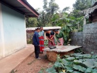 8-9/1/68 รพ.สต.บ้านสันป่าไร่ร่วมกับอาสาสมัครสาธารณสุขหมู่ที่2,3,5,6และ7 สำรวจและทำลายแหล่งเพาะพันธ์ลูกน้ำยุงลาย รอบที่ 1 เดือนมกราคม 2568