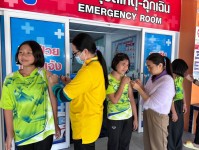 16-17 ม.ค.68 รพ.สต.บ้านสันป่าไร่ ให้บริการฉีดวัคซีนป้องกันโรคมะเร็งปากมดลูก(HPV) เข็มที่ 1 แก่นักเรียนหญิง ชั้น ป.5 จำนวน 7 โรงเรียน 