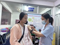 20 ม.ค.68 รพ.สต.บ้านสันป่าไร่ รณรงค์ฉีดวัคซีนป้องกันโรคมะเร็งปากมดลูก(HPV) เข็มที่ 2 ให้แก่ประชาชนกลุ่มเป้าหมาย ในช่วงสัปดาห์รณรงค์