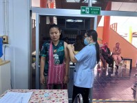 20 ม.ค.68 รพ.สต.บ้านสันป่าไร่ รณรงค์ฉีดวัคซีนป้องกันโรคมะเร็งปากมดลูก(HPV) เข็มที่ 2 ให้แก่ประชาชนกลุ่มเป้าหมาย ในช่วงสัปดาห์รณรงค์