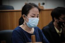 นายก อบจ.ตาก และ ผอ.อุทยานธรณีไม้กลายเป็นหินตาก นำเสนอข้อมูลกับคณะวิจัย เพื่อยกระดับการจัดการท่องเที่ยว