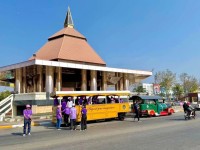 รถไฟนำเที่ยว อบจ.ตาก ออกบริการนำเที่ยวให้กับ “ชมรมลูกแม่ปิงตาก”