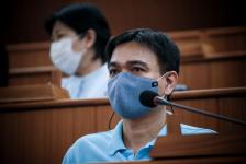 นายก อบจ.ตาก และ ผอ.อุทยานธรณีไม้กลายเป็นหินตาก นำเสนอข้อมูลกับคณะวิจัย เพื่อยกระดับการจัดการท่องเที่ยว