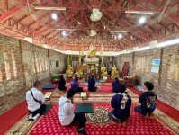 รถไฟนำเที่ยว อบจ.ตาก ออกบริการนำเที่ยวให้กับคณะครูและนักศึกษา จากศูนย์ส่งเสริมการเรียนรู้ระดับอำเภอเมืองตาก