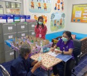 25 ก.พ.2568 เวลา 13.00 น. รพ.สต.บ้านสันป่าไร่ จ่ายยาให้แก่ผู้ป่วยโรคความดันโลหิตสูง กลุ่มที่ 2  , ทำกิจกรรมกลุ่มแลกเปลี่ยนเรียนรู้ , นับจำนวนยา และทบทวนความเข้าใจเรื่องการทานยา ก่อนผู้ป่วยกลับบ้าน