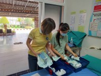 5 มี.ค.68 รพ.สต.บ้านสันป่าไร่ รับการนิเทศติดตามการดำเนินงานตามมาตรฐานงานด้านสร้างเสริมภูมิคุ้มกันโรคและมาตรฐานงานเภสัชกรรมปฐมภูมิ  จากทีม รพ.แม่ระมาด และ สสอ.แม่ระมาด