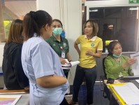 5 มี.ค.68 รพ.สต.บ้านสันป่าไร่ รับการนิเทศติดตามการดำเนินงานตามมาตรฐานงานด้านสร้างเสริมภูมิคุ้มกันโรคและมาตรฐานงานเภสัชกรรมปฐมภูมิ  จากทีม รพ.แม่ระมาด และ สสอ.แม่ระมาด