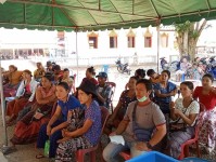 11-12 มีนาคม 2568 รพ.สต.บ้านสันป่าไร่ร่วมกับหน่วยวิจัยมาลาเรียโซโกล(SMRU) ,ผู้นำชุมชนและอาสาสมัครสาธารณสุข หมู่ที่ 5 บ้านสันป่าไร่  จัดกิจกรรมTB X-ray screening แก่ประชากรข้ามชาติ หมู่ที่ 5 บ้านสันป่าไร่ ณ วัดศรีมงคล จำนวน 303 คน พบสงสัย 8 คนและเก็บเสมหะส