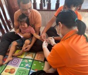 13 มี.ค.68 รพ.สต.บ้านสันป่าไร่ ออกหน่วยให้บริการฉีดวัคซีนเด็ก อายุ 2 เดือน ถึง 4 ปี เขต สสช.ห้วยกระทิง(หมู่ 6 ต.พระธาตุ) จำนวน 12 คน และเจาะเลือดตรวจ Hct , จ่ายยา para syr และ ferrous syr