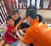 13 มี.ค.68 รพ.สต.บ้านสันป่าไร่ ออกหน่วยให้บริการฉีดวัคซีนเด็ก อายุ 2 เดือน ถึง 4 ปี เขต สสช.ห้วยกระทิง(หมู่ 6 ต.พระธาตุ) จำนวน 12 คน และเจาะเลือดตรวจ Hct , จ่ายยา para syr และ ferrous syr