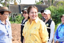 นายก อบจ.ตาก ลงพื้นที่ตรวจการทำงานของเครื่องจักรกลหนัก ในพื้นที่ ต.เชียงทอง อ.วังเจ้า จ.ตาก