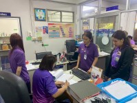 1 เม.ย.68 รพ.สต.บ้านสันป่าไร่ รับการตรวจสอบ ติดตาม งานการเงินและคลังยา จาก กองคลัง อบจ.ตาก