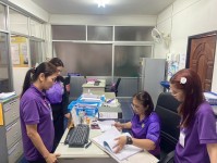 1 เม.ย.68 รพ.สต.บ้านสันป่าไร่ รับการตรวจสอบ ติดตาม งานการเงินและคลังยา จาก กองคลัง อบจ.ตาก