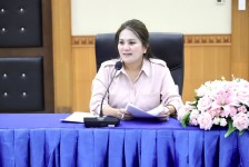 นายกองค์การบริหารส่วนจังหวัดตากมอบนโยบายการปฏิบัติงานให้บุคลากรในสังกัด