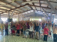 25 เม.ย. 68 รพ.สต.บ้านสันป่าไร่ ร่วมกับกลุ่มผู้สูงอายุบ้านสันป่าไร่ จัดกิจกรรมโครงการส่งเสริมสุขภาพผู้สูงวัย สร้างจิตสดใส ร่างกายแข็งแรง มีผู้สูงอายุเข้าร่วมกิจกรรม 100 คน ณ หอประชุมโรงเรียนบ้านสันป่าไร่ มีกิจกรรมให้ความรู้ด้านแพทย์แผนไทย การออกกำลังกายแล