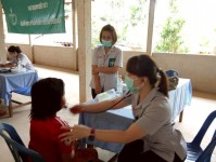 8 พฤษภาคม 2568 นายกันตพงศ์ ฉลากมงคล ผู้ช่วยเจ้าหน้าที่สาธารณสุข สสช.บ้านห้วยกระทิง ร่วมกับโรงพยาบาลแม่ระมาด นำโดย พญ.นันทวรรณ นันทหาร ออกหน่วยแพทย์เคลื่อนที่ พอ.สว. ที่ ม.7 บ้านพะนิกรี มีผู้มารับบริการตรวจรักษาโรคทั่วไป จำนวน 84 คน