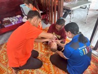 15 พ.ค.2568 รพ.สต.บ้านสันป่าไร่ ออกหน่วยฉีดวัคซีนเด็ก อายุ 2 เดือน ถึง 4 ปี เขต สสช.ห้วยกระทิง (หมู่ 6 ตำบลพระธาตุ)จำนวน 12 ราย ,เจาะเลือดตรวจ hct , จ่ายยา para syr , ferrous syr และ ประชุม อสม.หมู่ 6 บ้านห้วยกระทิง