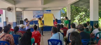 18 พฤษภาคม 2568 นางเสาร์แก้ว อ่วมพิทยา เจ้าพนักงานสาธารณสุข รพ.สต.บ้านสันป่าไร่ ร่วมกับเครือข่ายแม่ยุคใหม่ใส่ใจสุขภาพ จัดอบรมโครงการเสริมสร้างความรู้แก่กลุ่มเสี่ยง“NCD “โรคที่คุณสร้างเอง ณ โรงเรียนบ้านป่าไร่เหนือ มีกลุ่มเสี่ยงเข้ารับการอบรม จำนวน 130 คน โ