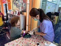 20 พ.ค.68 รพ.สต.บ้านสันป่าไร่ วัดความดันโลหิต ผู้ป่วยโรคความดันโลหิตสูง (กลุ่ม 2) จำนวน 48 ราย และเจาะเลือด จำนวน 19 ราย