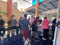 27 พ.ค.68 รพ.สต.บ้านสันป่าไร่ ทำกิจกรรมกลุ่มแลกเปลี่ยนเรียนรู้พร้อมจ่ายยาให้แก่ผู้ป่วยโรคความดันโลหิตสูง(กลุ่มที่ 3) จำนวน 48 ราย , นับจำนวนยา และ ทบทวนความเข้าใจการทานยาก่อนกลับบ้าน