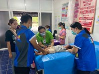 30 พ.ค.68 รพ.สต.บ้านสันป่าไร่ รณรงค์ฉีดวัคซีนป้องกันไข้หวัดใหญ่ กลุ่มเสี่ยง (เด็กอายุ 6 เดือน ถึง 2ปี 11 เดือน) จำนวน 70 ราย