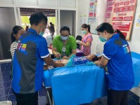 30 พ.ค.68 รพ.สต.บ้านสันป่าไร่ รณรงค์ฉีดวัคซีนป้องกันไข้หวัดใหญ่ กลุ่มเสี่ยง (เด็กอายุ 6 เดือน ถึง 2ปี 11 เดือน) จำนวน 70 ราย