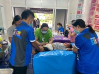 30 พ.ค.68 รพ.สต.บ้านสันป่าไร่ รณรงค์ฉีดวัคซีนป้องกันไข้หวัดใหญ่ กลุ่มเสี่ยง (เด็กอายุ 6 เดือน ถึง 2ปี 11 เดือน) จำนวน 70 ราย