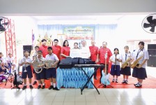 นายก.จอย นายก อบจ.ตาก พบปะผู้ปกครอง โรงเรียนตากกวง พร้อมมอบงบประมาณสนับสนุน