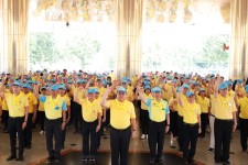 อบจ.ตาก เข้าร่วมกิจกรรมทำบุญตักบาตรถวายพระราชกุศล เฉลิมพระเกียรติสมเด็จพระนางเจ้าสุทิดา พัชรสุราพิมลลักษณ พระบรมราชินี