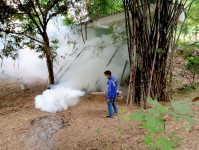 13 มิถุนายน 2568 รพ.สต.บ้านสันป่าไร่ร่วมกับจนท.ฐานตชด.บ้านจบปิและอบต.พระธาตุ ควบคุมโรคไข้เลือดออก รอบที่ 3 เคส อสทพ.จตุพล เถลิงเดชไพร