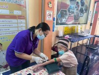 17 มิ.ย.68 รพ.สต.บ้านสันป่าไร่ เจาะเลือดผู้ป่วยโรคความดันโลหิตสูง กลุ่มที่ 3 จำนวน 21 ราย