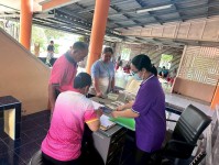 24 มิ.ย.68 รพ.สต.บ้านสันป่าไร่ จ่ายยาให้แก่ผู้ป่วยโรคความดันโลหิตสูง(กลุ่มที่ 3) จำนวน 43 ราย