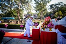 นายก อบจ.ตาก เข้าร่วมพิธีวางพวงมาลาถวายราชสักการะ พระบรมราชานุสาวรีย์ สมเด็จพระเจ้าตากสินมหาราช เนื่องในวันคล้ายวันสถาปนากองกำกับการตำรวจตระเวนชายแดนที่ 34 "ค่ายพระเจ้าตาก"