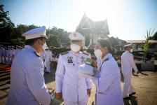 นายก อบจ.ตาก เข้าร่วมพิธีวางพวงมาลาถวายราชสักการะ พระบรมราชานุสาวรีย์ สมเด็จพระเจ้าตากสินมหาราช เนื่องในวันคล้ายวันสถาปนากองกำกับการตำรวจตระเวนชายแดนที่ 34 "ค่ายพระเจ้าตาก"