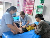 30 มิ.ย.68 รพ.สต.บ้านสันป่าไร่ ฉีดวัคซีนป้องกันไข้หวัดใหญ่ เข็มที่ 2 ให้แก่เด็กอายุ 6 เดือน ถึง 2 ปี 11 เดือน จำนวน 27 ราย