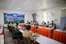 นายก อบจ.ตาก ในฐานะผู้อำนวยการอุทยานธรณีไม้กลายเป็นหินจังหวัดตาก เข้าร่วมการประชุมปรึกษาหารือการพัฒนาและขับเคลื่อนอุทยานธรณีไม้กลายเป็นหินตาก