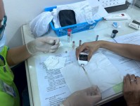 9 ก.ค.68 ช่วงบ่าย รพ.สต.บ้านสันป่าไร่ ทดสอบความชำนาญทางห้องปฏิบัติการหน่วยบริการปฐมภูมิ รอบที่ 2/2568 ด้วยวัตถุชุดทดสอบจากศูนย์วิทยาศาสตร์การแพทย์ที่ 2 พิษณุโลก