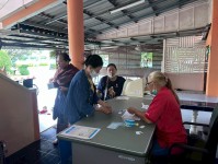 22 ก.ค.68 รพ.สต.บ้านสันป่าไร่ ให้บริการ เจาะเลือด , วัดความดันโลหิต ผู้ป่วยโรคเบาหวาน (NCD กลุ่ม 1 ) จำนวน 22 ราย