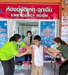 23 ก.ค.68 รพ.สต.บ้านสันป่าไร่ ฉีดวัคซีนให้แก่นักเรียน ชั้น ป.1 และ ป.2 ปีการศึกษา 2568 (ที่ไม่มีประวัติการได้รับวัคซีน/มีประวัติได้รับวัคซีนไม่ครบตามเกณฑ์) ครั้งที่ 1 จำนวน 4 ร.ร. 28 ราย