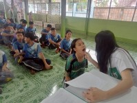 15 กรกฎาคม 2568 น.ส.พนิดา ตลับทอง จพง.ทันตสาธารณสุขปฏิบัติงาน พร้อมด้วยน.ส.โสภา วรนารถวิชัย ผู้ช่วยทันตกรรม ร่วมกับจนท.รพ.แม่ระมาด จัดกิจกรรมโครงการอบรมเชิงปฎิบัติการ ฟันสะอาด เหงือกแข็งแรง เพื่อถวายเป็นพระราชกุศลเนื่องในวันเสด็จสวรรคตของสมเด็จพระศรีนคริน